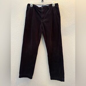 Ralph Lauren Boys Black Corduroy Pants